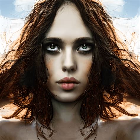 Nice Girl Nice Big Breast Bikini Top Model Sensual Tropic Natural Eyes Creative Fabrica