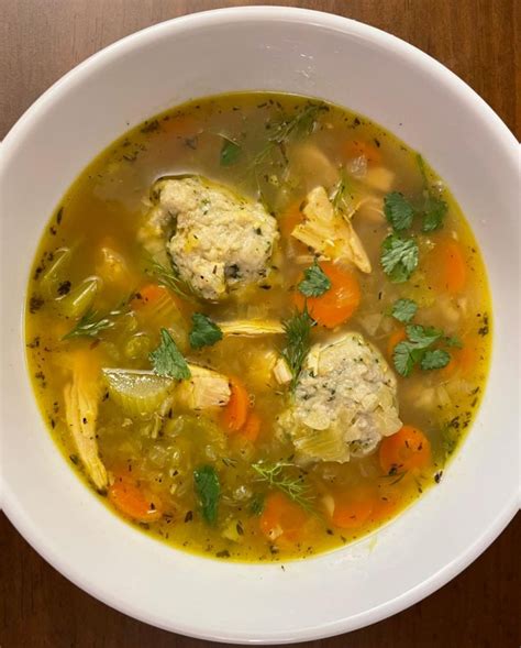 Mmmm Savory Chicken Soup With Spiced Matzo Balls St Louis Jewish Light