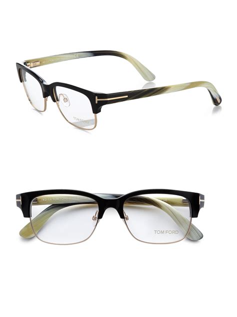 Lyst Tom Ford Acetate Metal Optical Frames For Men