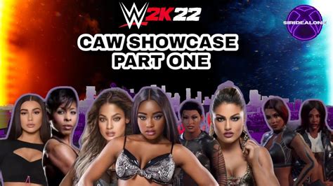 Women Caws Showcase Part 1 2 WWE2K22 YouTube