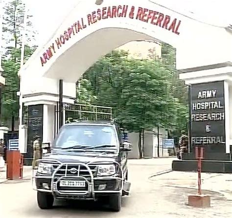 24 People In Armys Rr Hospital Test Ve For Coronavirus