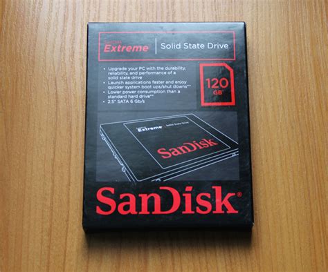 SSD-диск SanDisk Extreme 120 Гб