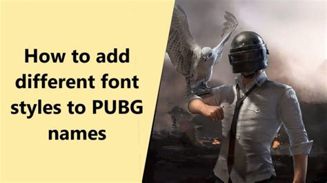 Pubg Font Style Name Generator - bmp-o