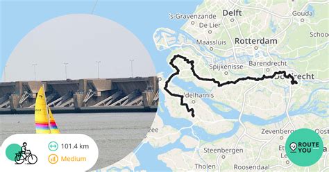 Dordrecht Nieuwe Tonge Recreatieve Fietsroute RouteYou