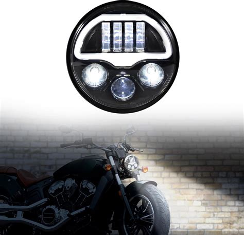 Amazon Veisutor Led Headlight For Polaris Indian Motorcycle Led