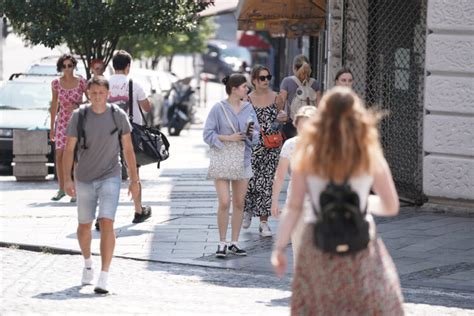 I Danas Sun Ano I Veoma Toplo Temperatura Do Stepeni