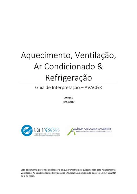 PDF Aquecimento Ventilação Ar Condicionado Refrigeração PDF