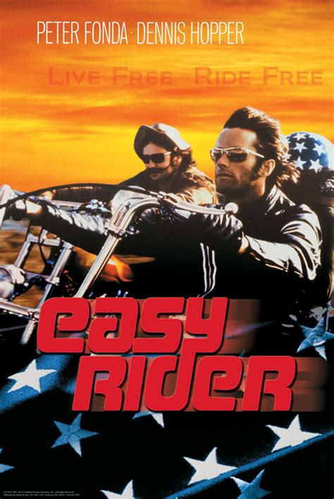 Easy Rider Movie Poster - 24" X 36"