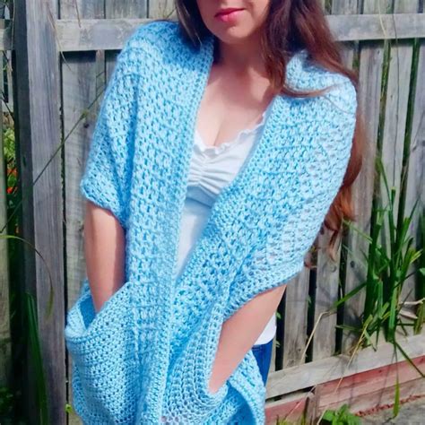 Crochet A Perfectly Pretty Pocket Shawl By Selina Veronique Crochet