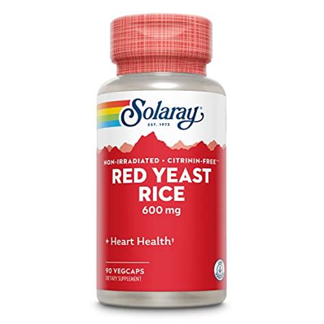 Harness The Power Of Solaray Red Rice Yeast For Optimal Health