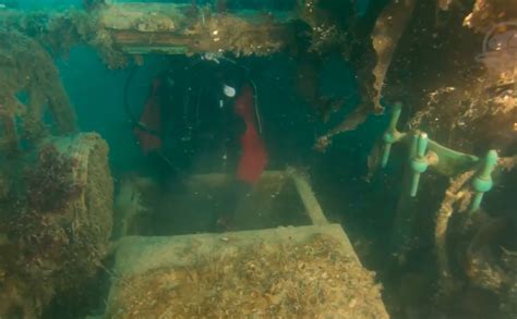 A Bord Du Hms Terror Stupéfiante épave De L’exploration Polaire Le Parisien