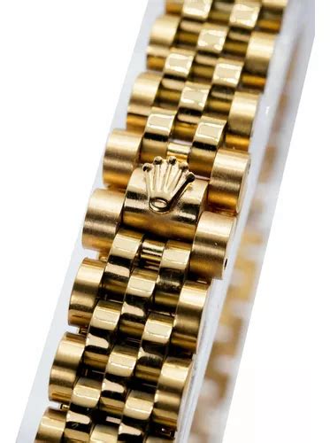 Pulsera Rolex Cm Oro Laminado K Dorada Corona Cuotas Sin Inter S