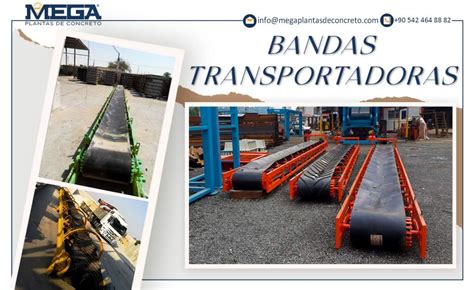 Bandas Transportadoras Mega Plantas De Concreto