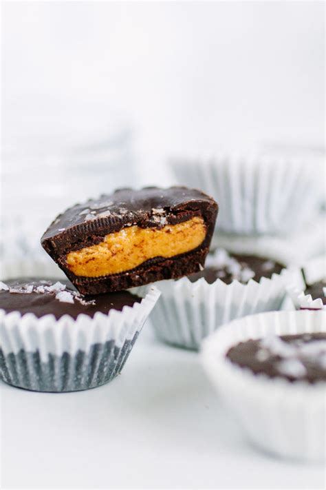 Dark Chocolate Peanut Butter Cups - Nourished By Nutrition