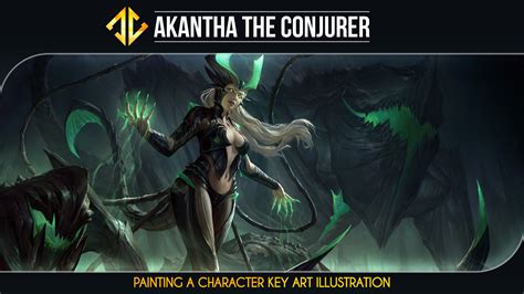 Artstation Painting A Character Key Art Illustration Tutorials