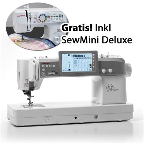 Janome Continental M7 Professional - Stofflykke.no
