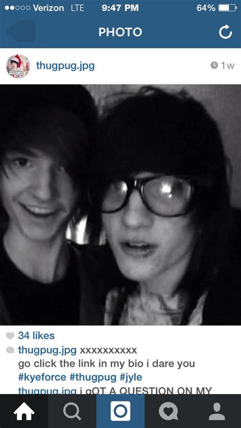 Johnnie And Kyle Hot Emo Guys Cute Emo Outfits Johnnie Guilbert