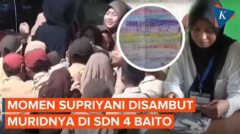 Video Momen Guru Supriyani Kembali Mengajar Disambut Pelukan Murid