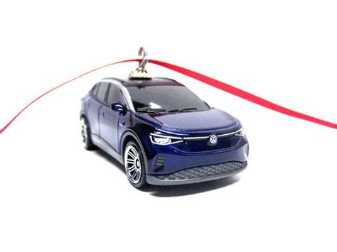 Volkswagen EV 4 Electric Vehicle SUV Car Matchbox Ornament Hot Etsy