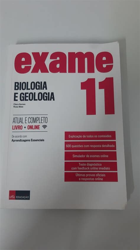 Livro Exame Biologia E Geologia 11 Ano Quelfes OLX Portugal