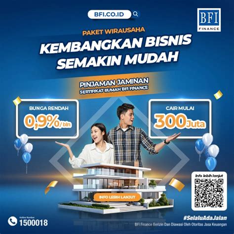 Pinjaman Jaminan Sertifikat Rumah BFI Finance