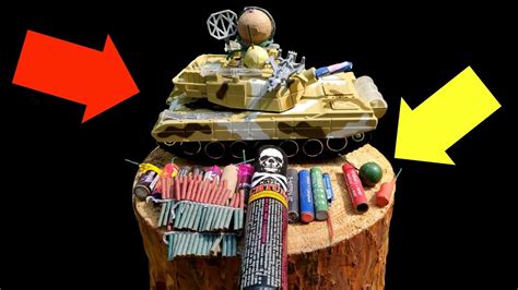 🔥big Firecrackers Vs Tank🚙big Firecrackers Toys Youtube