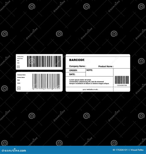 Barcodes Scan Bar Label Qr Code And Industrial Barcode Product