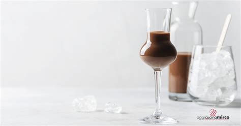 Liquore Al Cioccolato Senza Panna OggiCucinaMirco