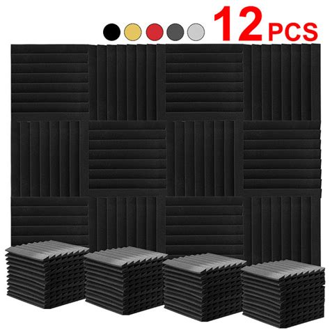 Pcs Studio Soundproof Foam Soundproofing Foam X X Cm Acoustic