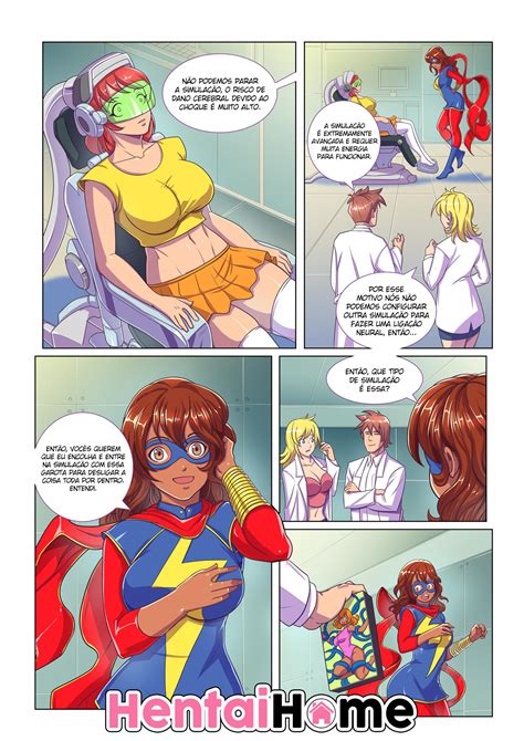 Miss Marvel e o sonho erótico incomum Hentai Melhores Super Hentai porn Brasil 2024