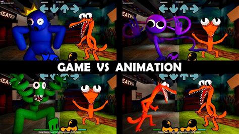 Friday Night Funkin Vs Rainbow Friends Game Vs Animation Fnf Mod