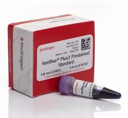 Invitrogen Seeblue Plus Vorgef Rbter Proteinstandard L