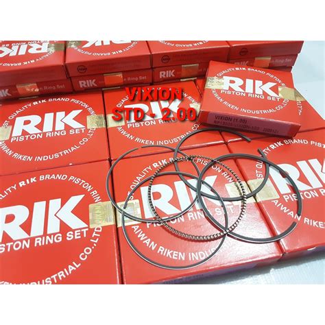 Jual Ring Piston Vixion Rik Riken Original Shopee Indonesia