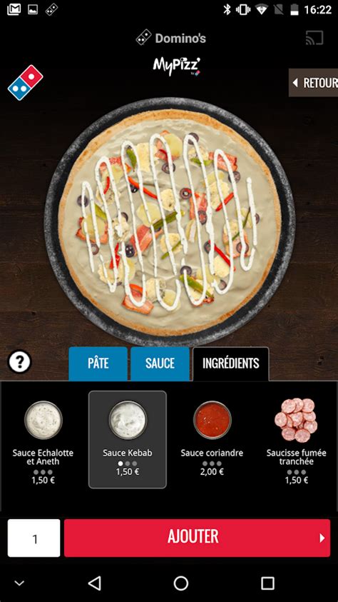 Domino s Pizza France en Livraison ou à Emporter Android Apps on