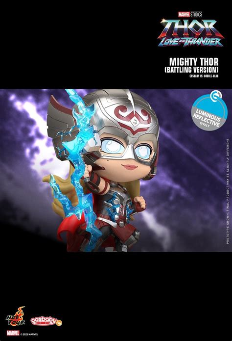 Hot Toys THOR LOVE AND THUNDER COSBABY S BOBBLE HEAD