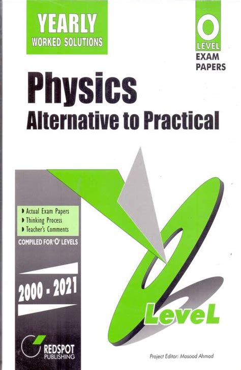 Yearly Worked Solutions Physics Alternative To Practical O Level Exam