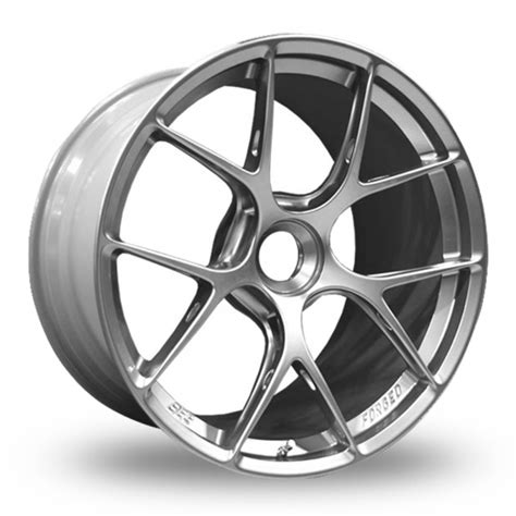 BBS Forged FI R Centre Lock Wider Rear Platinum Silver 20 Wider Rear