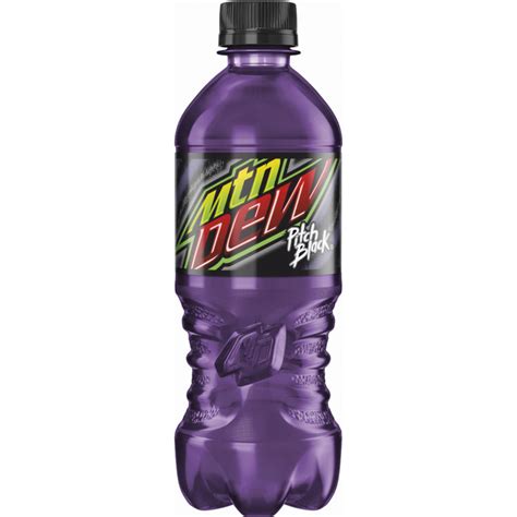 Mountain Dew Pitch Black 20 Oz Soda By Mountain Dew At Fleet Farm