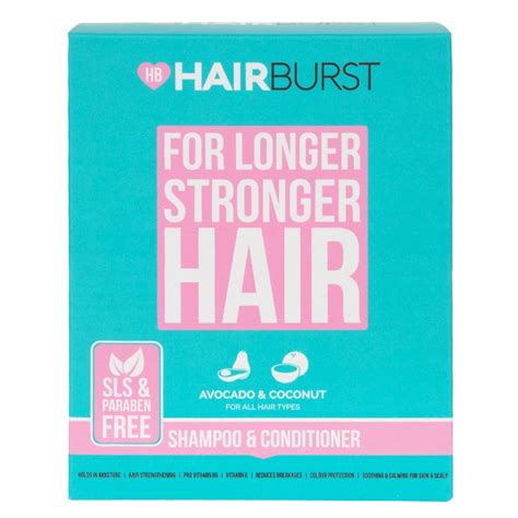 Hairburst Shampoo X 350ml And Conditioner X 350ml Set Holland And Barrett