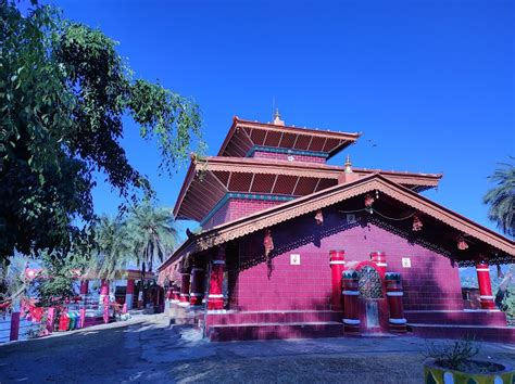 Tripura Sundari Temple in the city Dasharathchanda