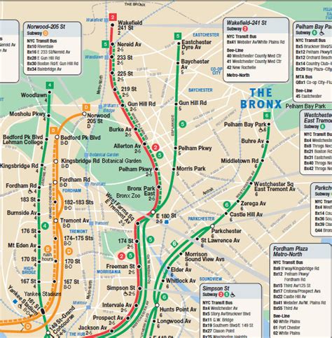 City of New York : New York Map | MTA Subway Map