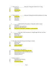 Chapter Multiple Choice Rtf A B C D The Process Of Takes Place