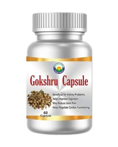 Herbal Gokshru Capsules At Rs 75 Bottle Natural Gokshura Capsule In