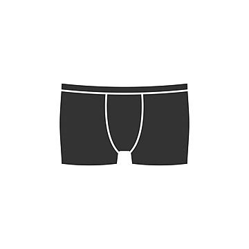 Men Underwear Icon Vector Illustrationflat Design Background Element