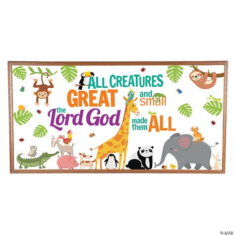 All Creatures Big & Small Bulletin Board Set - 11 Pc. | Oriental Trading