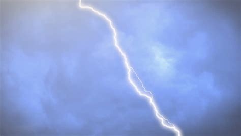 various lightning strikes sound rain thunder Stock Footage Video (100% ...