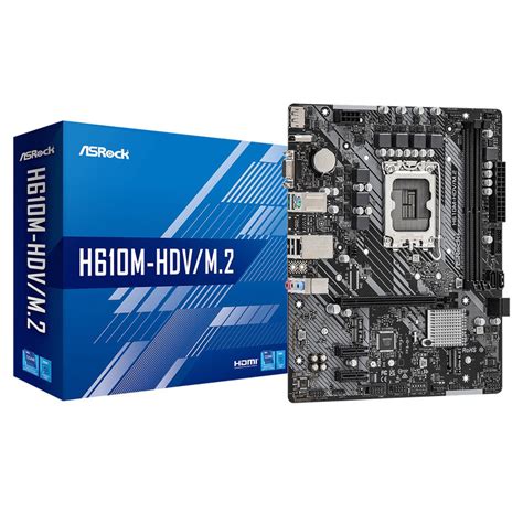 Carte mère ASRock H610M HDV M 2