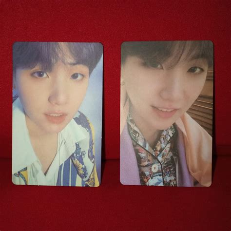 WTS LFB BTS YOONGI SUGA PERSONA PHOTOCARDS Hobbies Toys Memorabilia