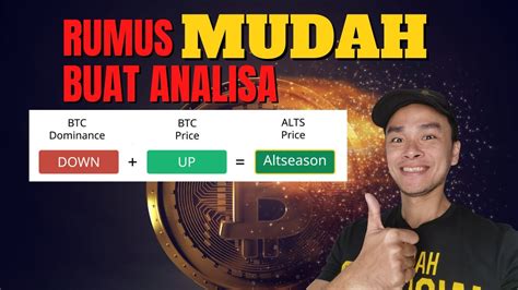 9 RUMUS BTC DOMINANCE UNTUK ANALISA MARKET CRYPTO YouTube