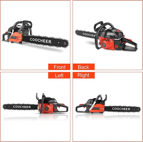 Buy Coocheer Cc Gas Powered Chain Saws Inch Hp Stroke